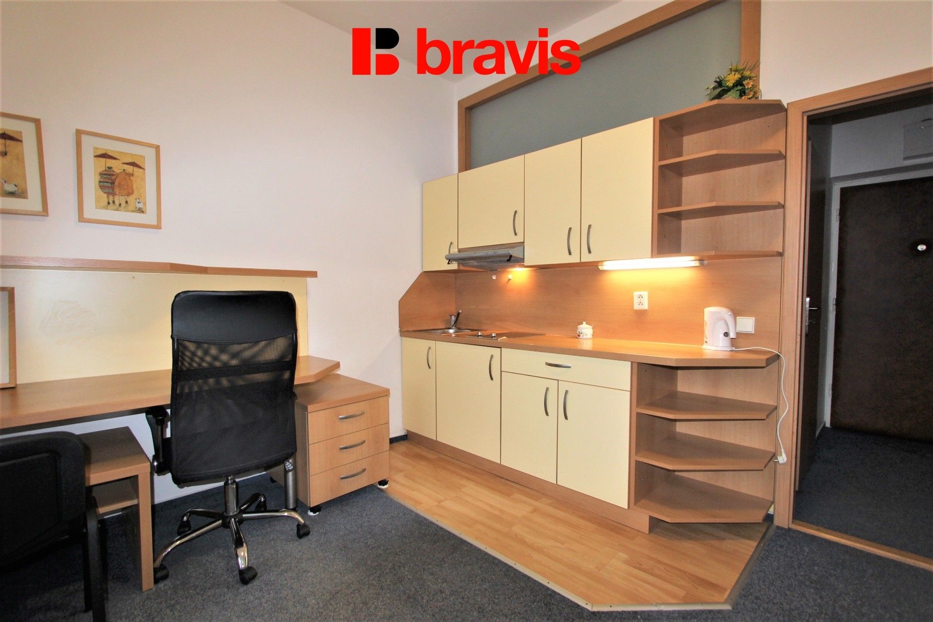 Byt 1+kk, 23 m²
