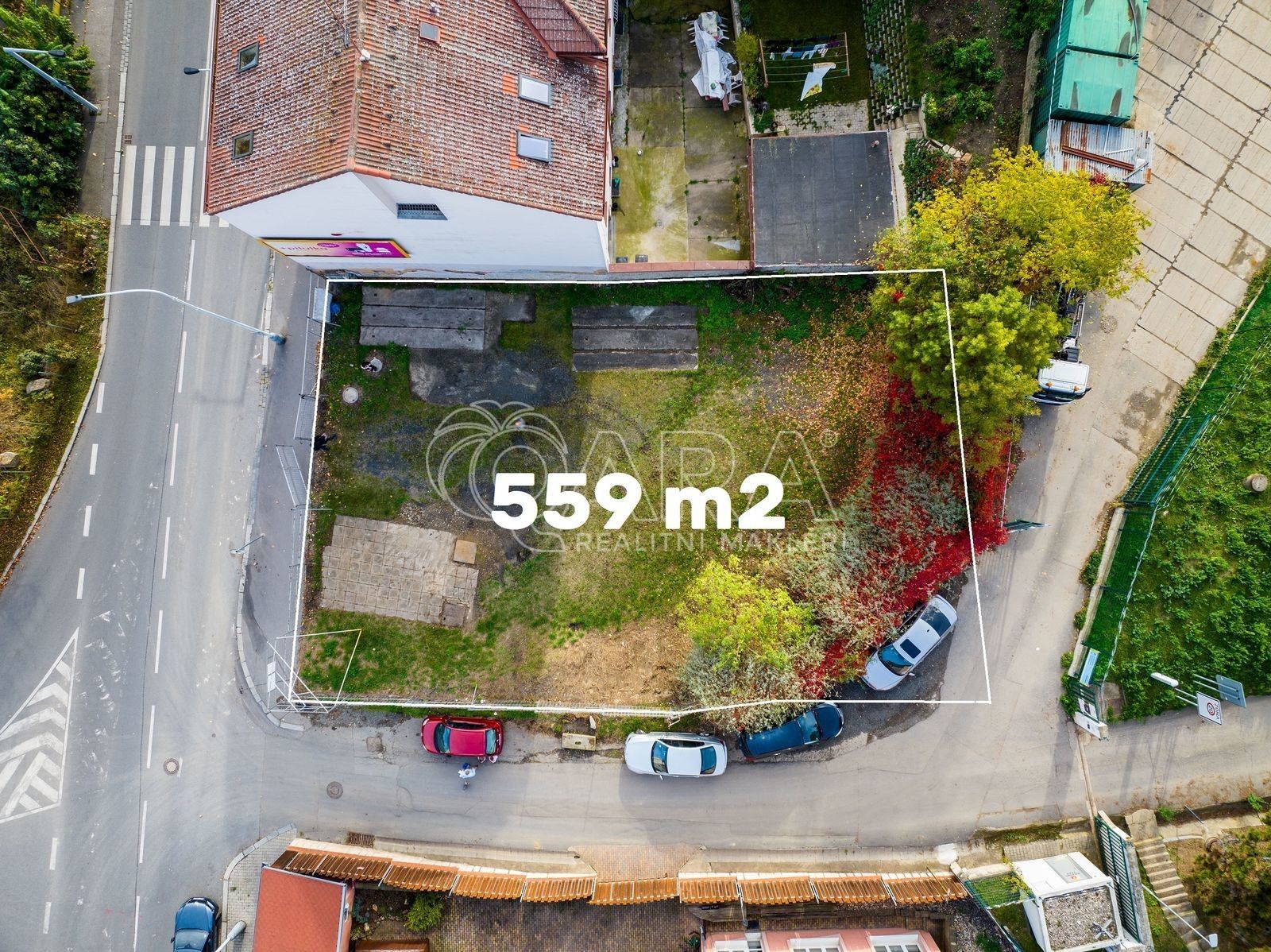 Pronájem pozemek pro bydlení - Davídkova, Praha, 559 m²