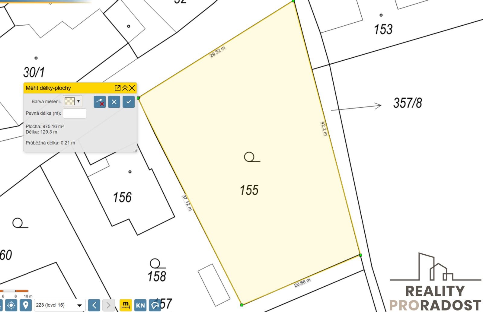 Pozemek pro bydlení · 978 m² · Habrůvka - 4