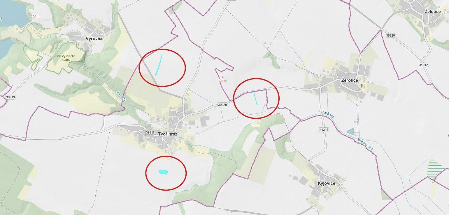 Zemědělské pozemky, Tvořihráz, okres Znojmo - 1