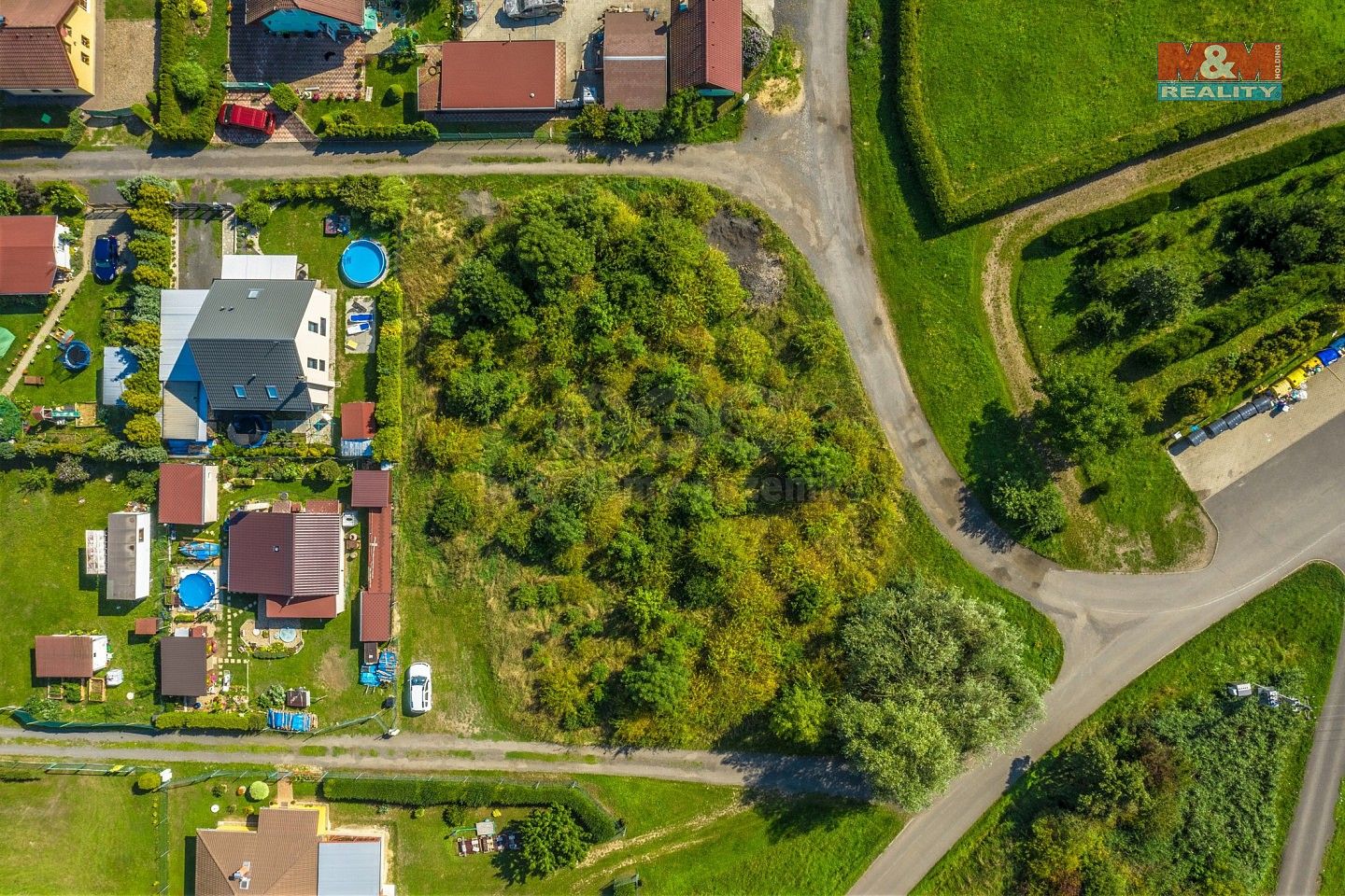 Pozemky pro bydlení, Chbany - Vadkovice, okres Chomutov, Ústecký kraj - 2