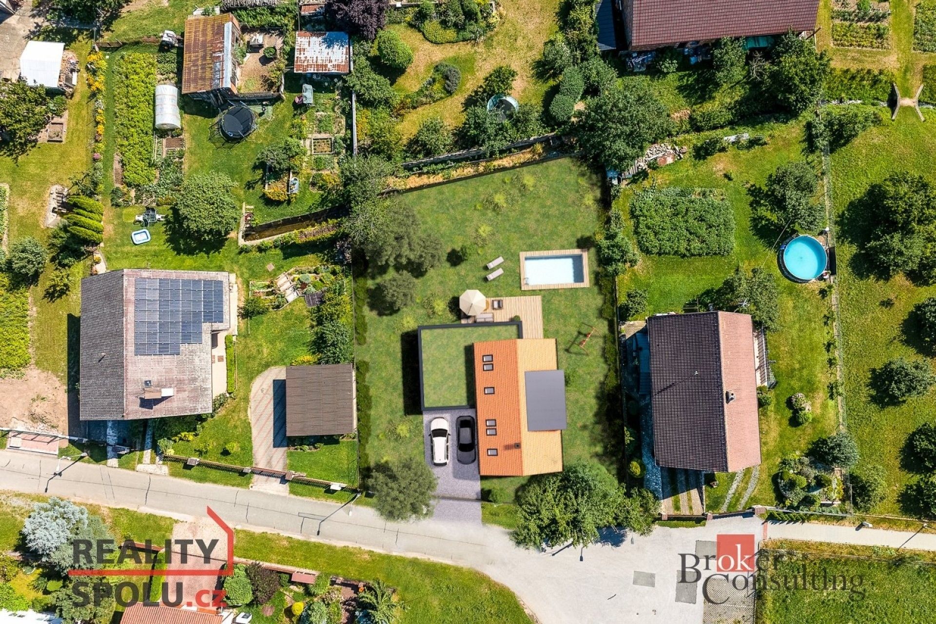 Prodej pozemek pro bydlení - Všestary, 851 m²