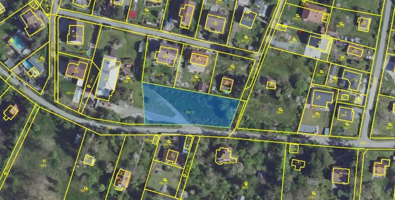 Pozemky pro bydlení, K Dubí, Hradištko, 1 576 m²