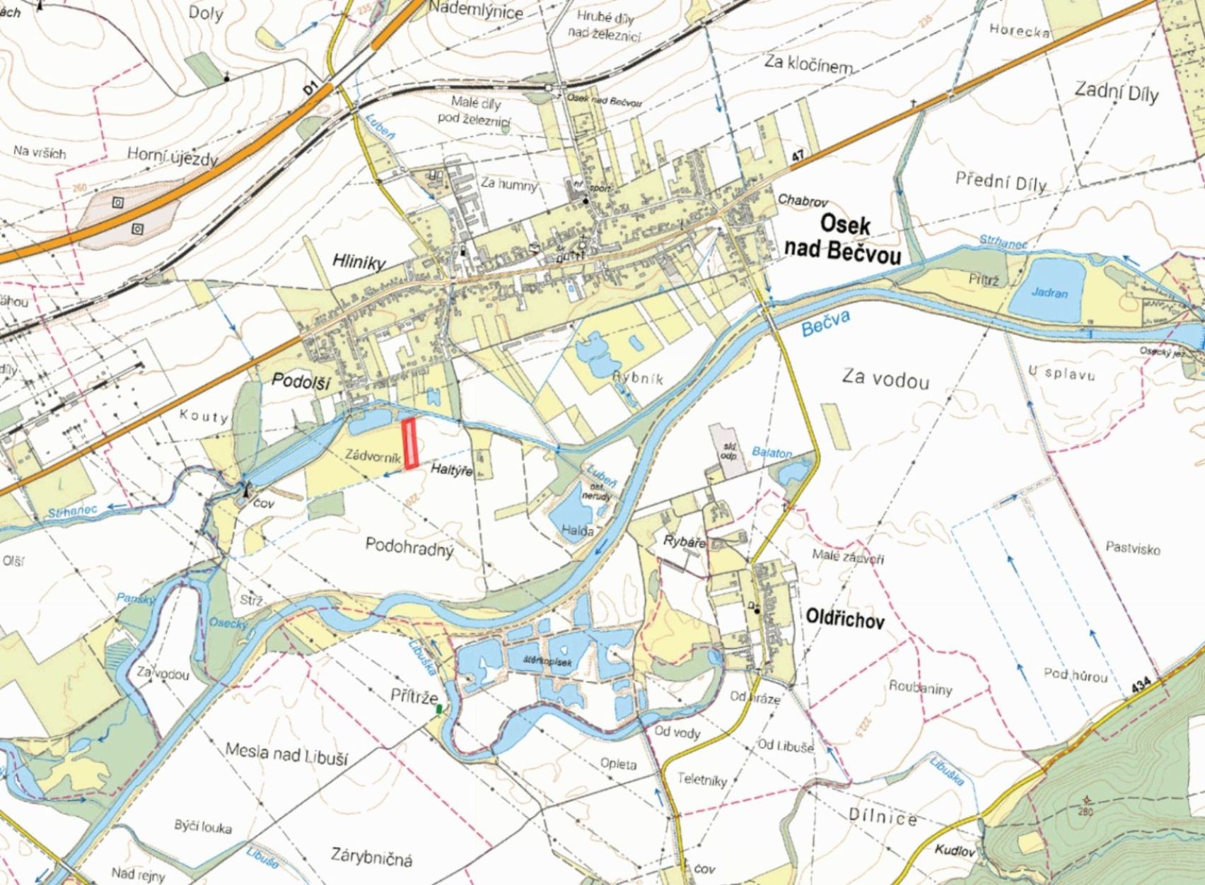 Prodej zemědělský pozemek - Osek nad Bečvou - 2