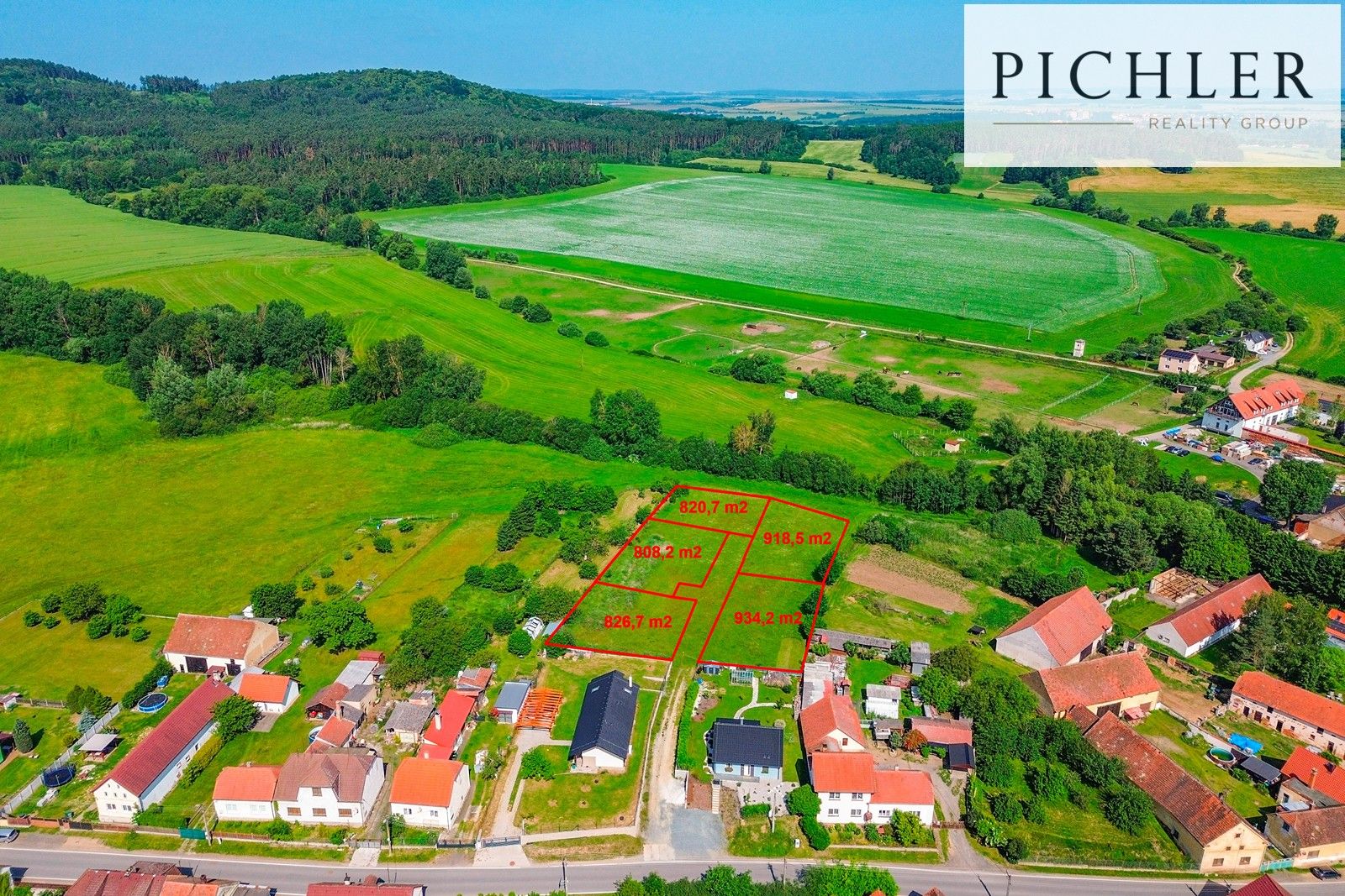 Prodej pozemek pro bydlení - Dnešice, 821 m² - 5