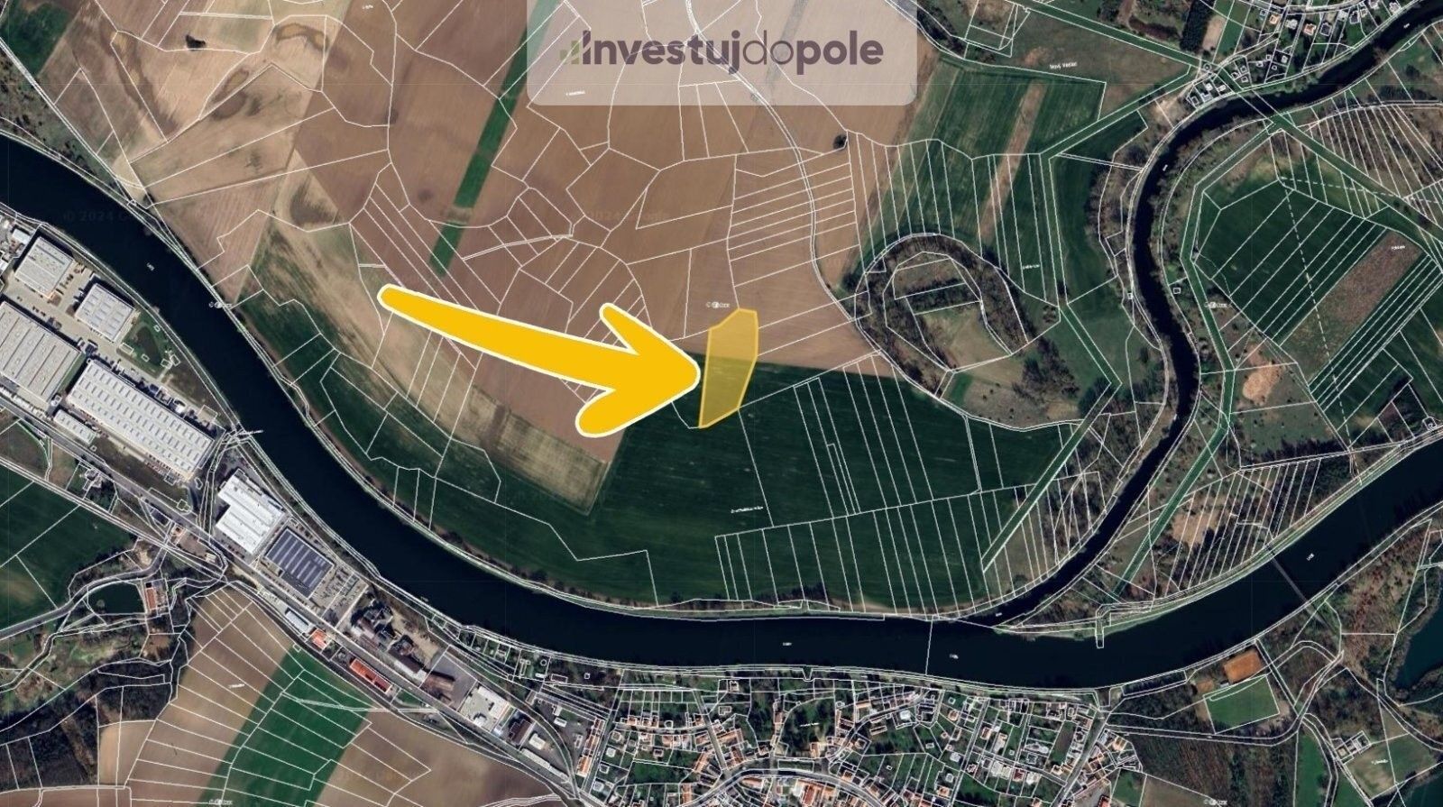 Prodej zemědělský pozemek - Nový Vestec, 2 724 m²