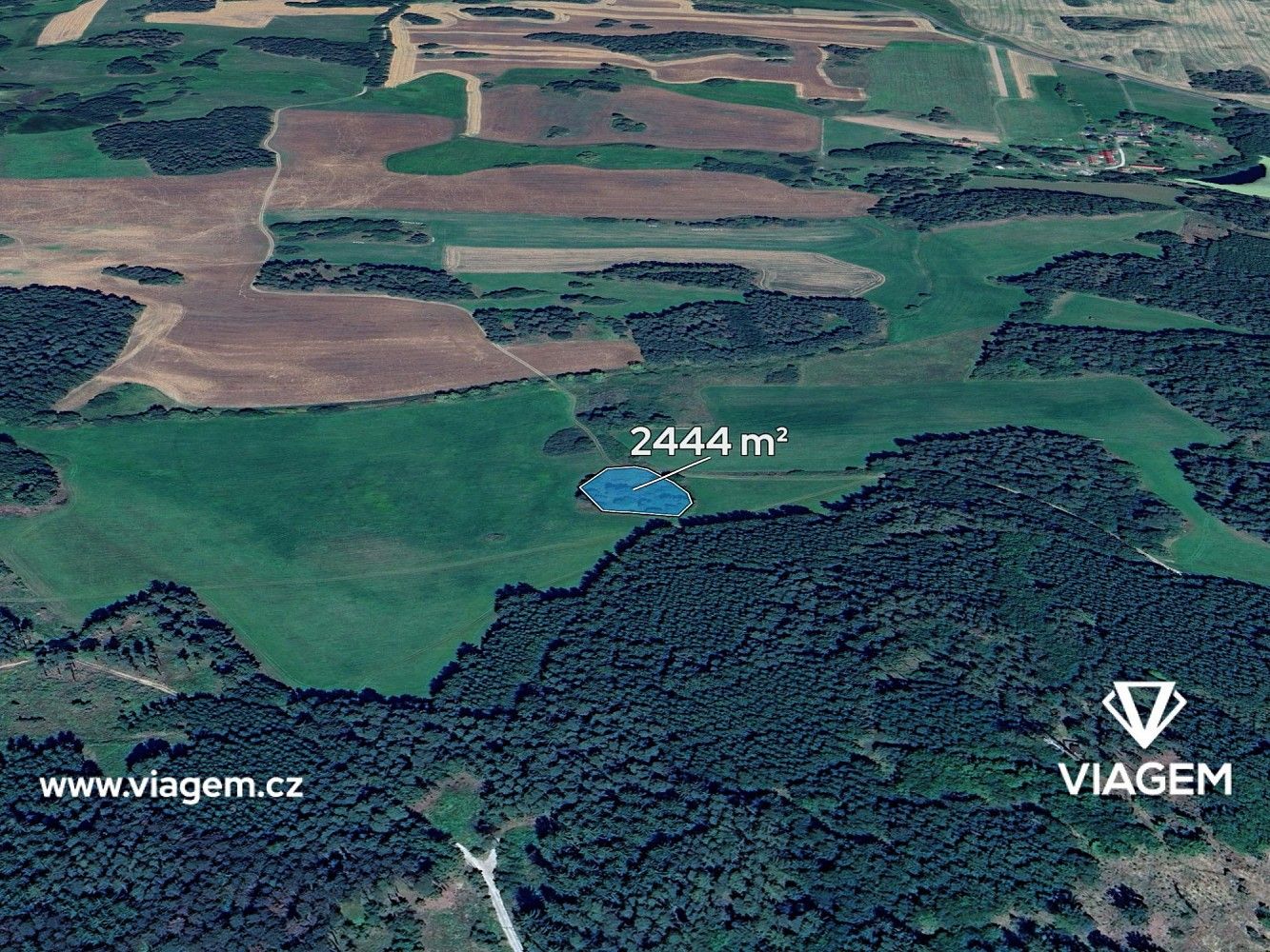 Zemědělské pozemky, Doubravice, okres Strakonice, Jihočeský kraj - 1