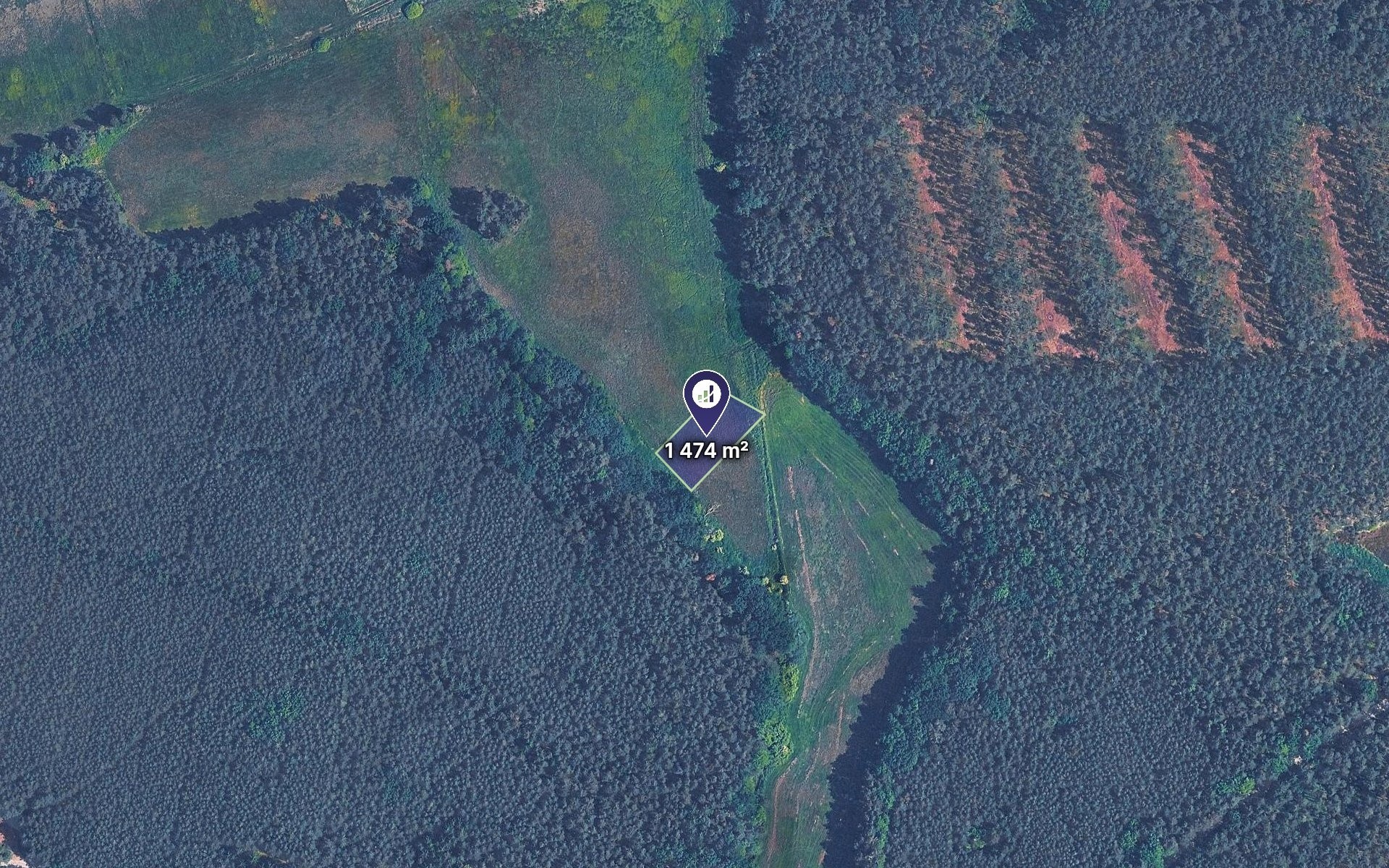 Louka · 1 258 m² · Záblatí - 3