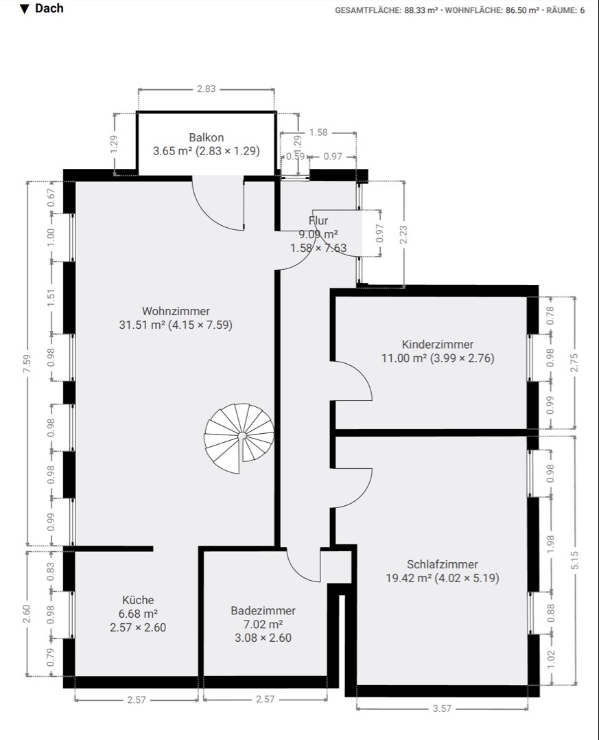 5+1, Rohrlachstrasse 5 Ludwigshafen Mitte Rheinland-Pfalz 67063, 120 m² - 2