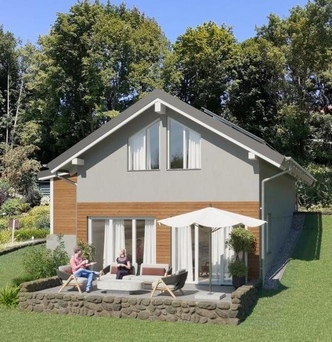 Rodinné domy, , Bavorsko, 59 m² - 2