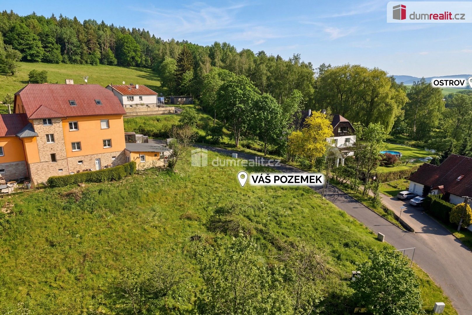 Pozemek pro bydlení · 835 m² · Horní Žďár, Ostrov - 4