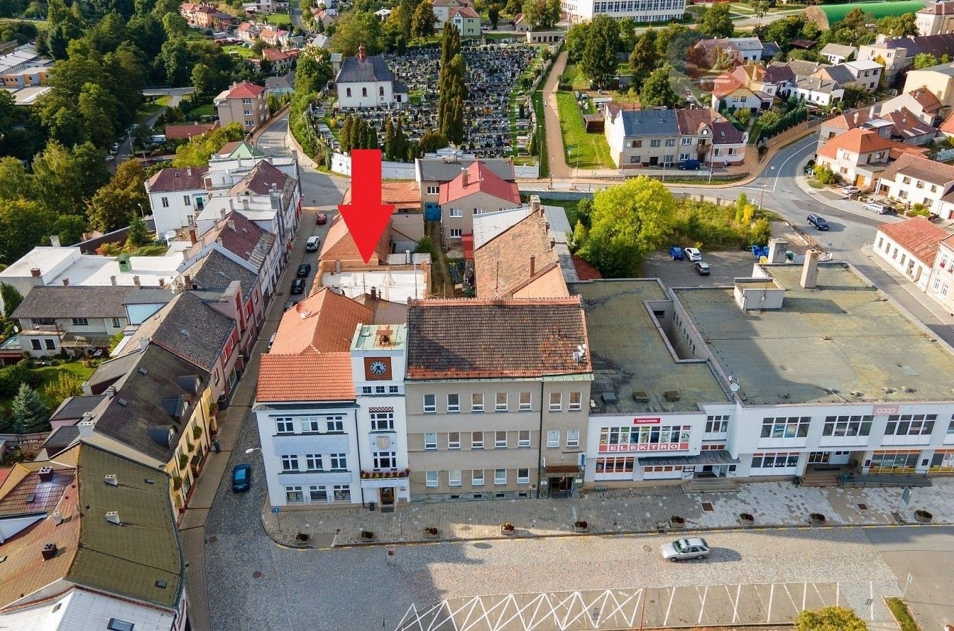 2+kk, E. Beneše, Konice, 46 m²