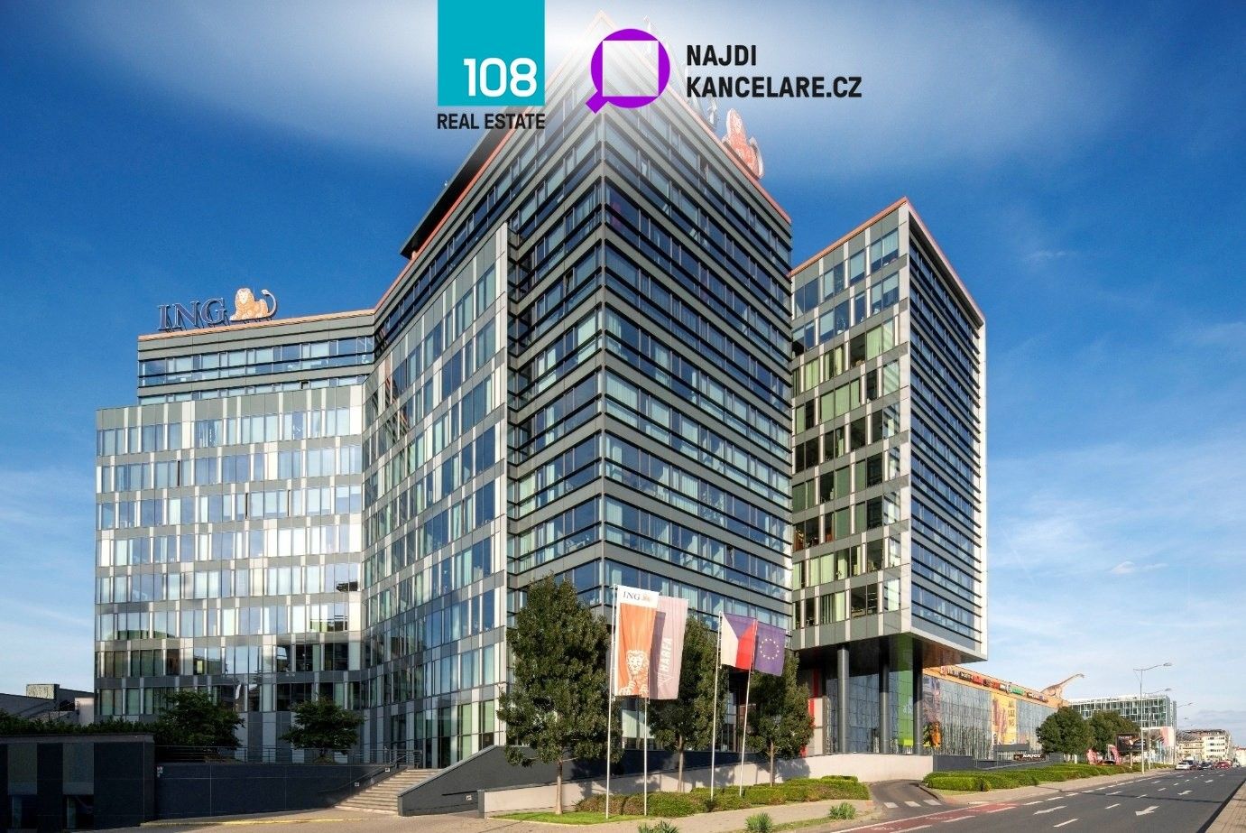 Kanceláře, Českomoravská, Praha, 30 000 m²