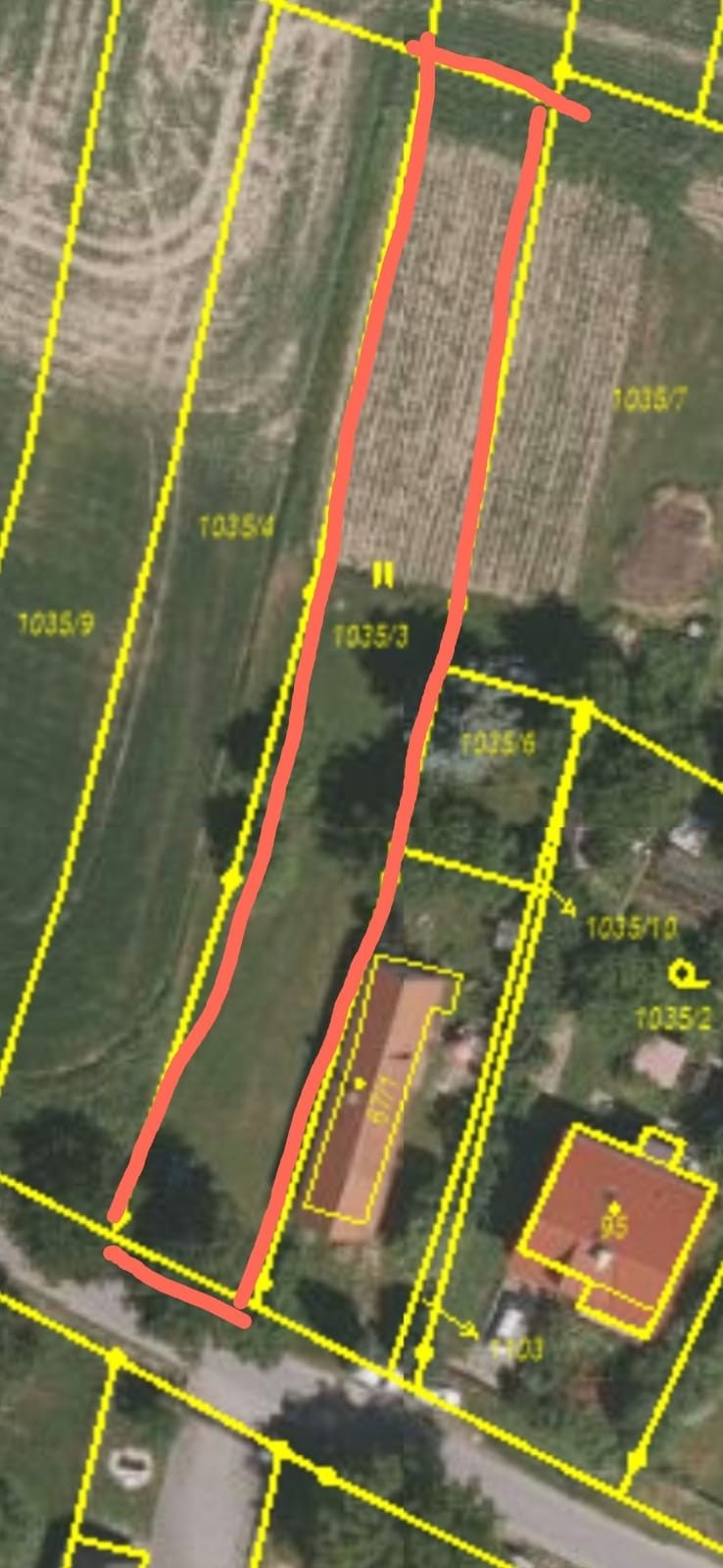Pozemek pro bydlení · 1 042 m² · Radkov - 3