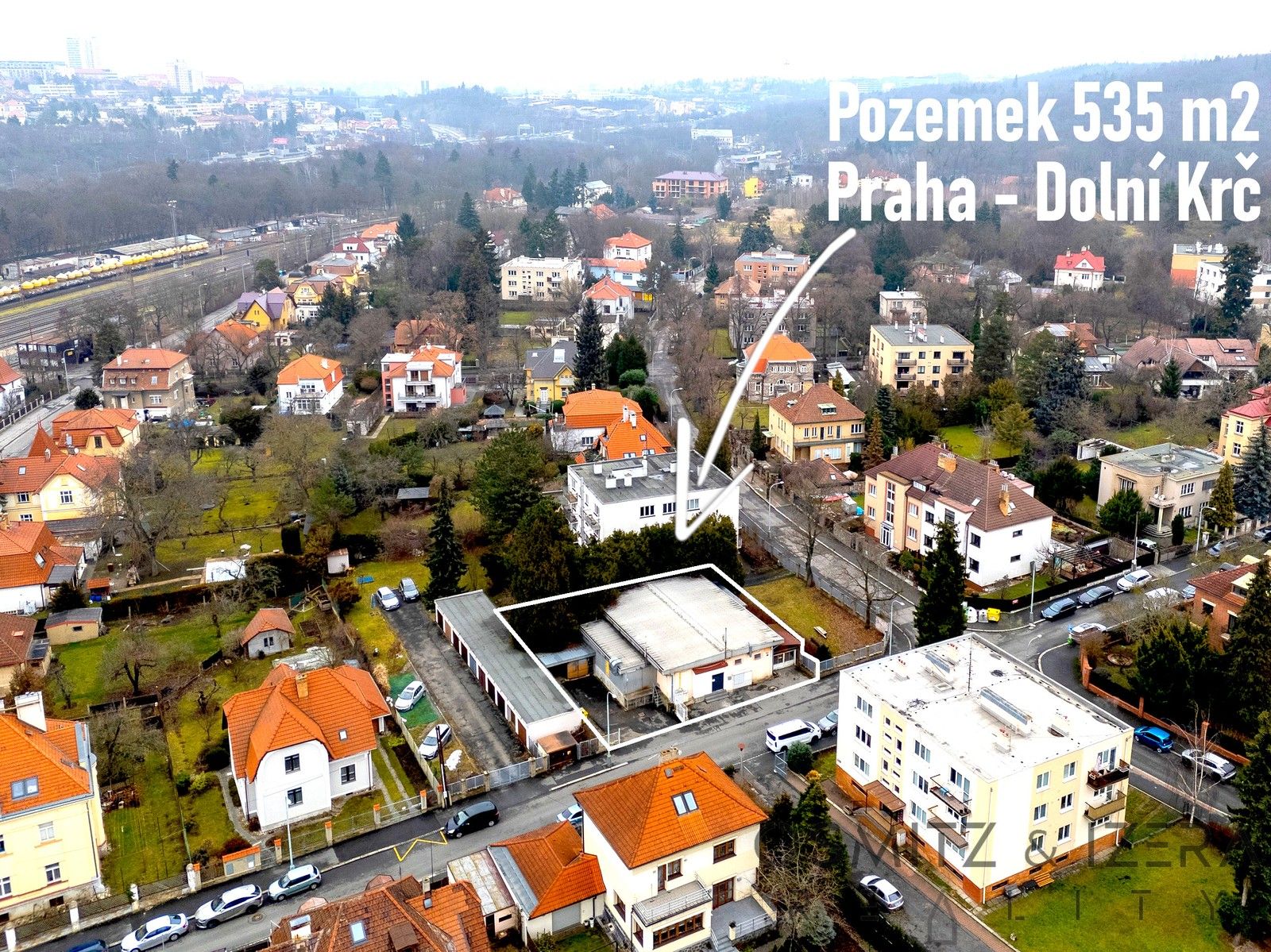 Obchodní prostory, Višňová 1386, Praha, 535 m²