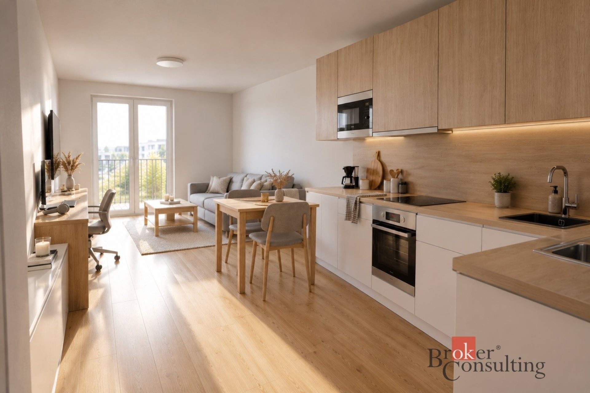 Prodej byt 2+kk - U Sportovní školy,Pardubice VII,Pardubice, 49 m² - 2