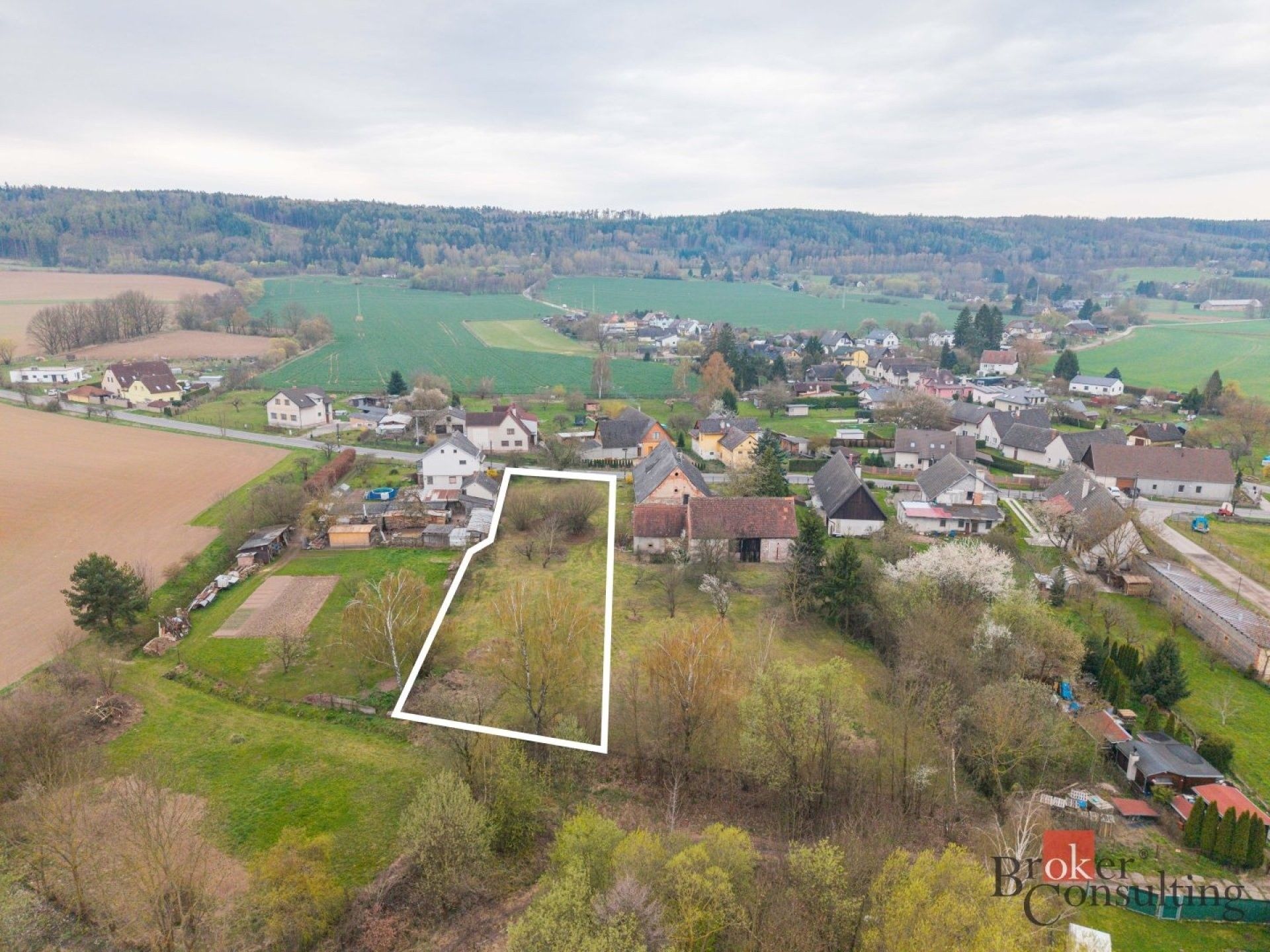 Pozemek pro bydlení, 1 821 m²