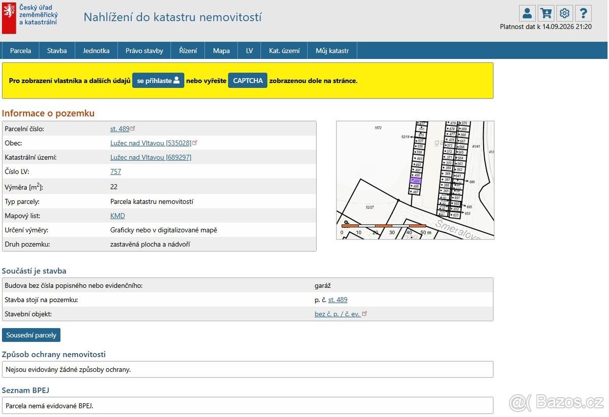 Prodej garáž - Lužec nad Vltavou, 277 06 - 5
