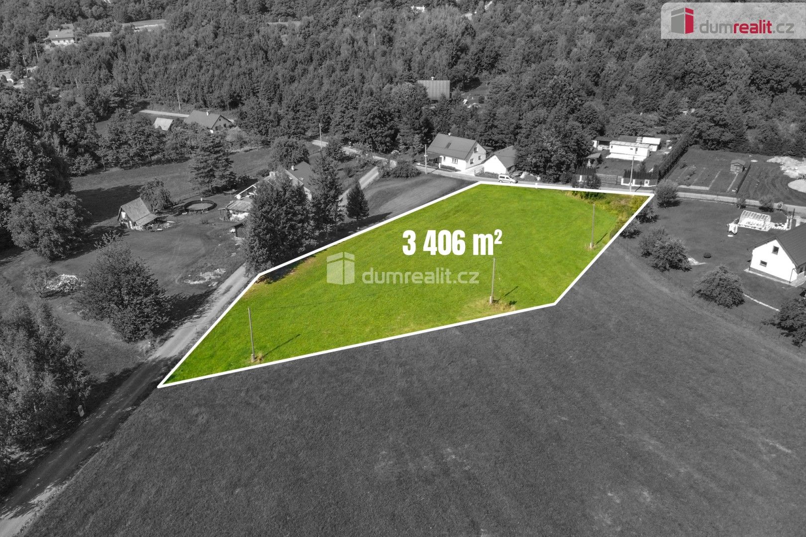 Pozemek pro bydlení · 3 406 m² · Buzkovice, Frenštát pod Radhoštěm - 4