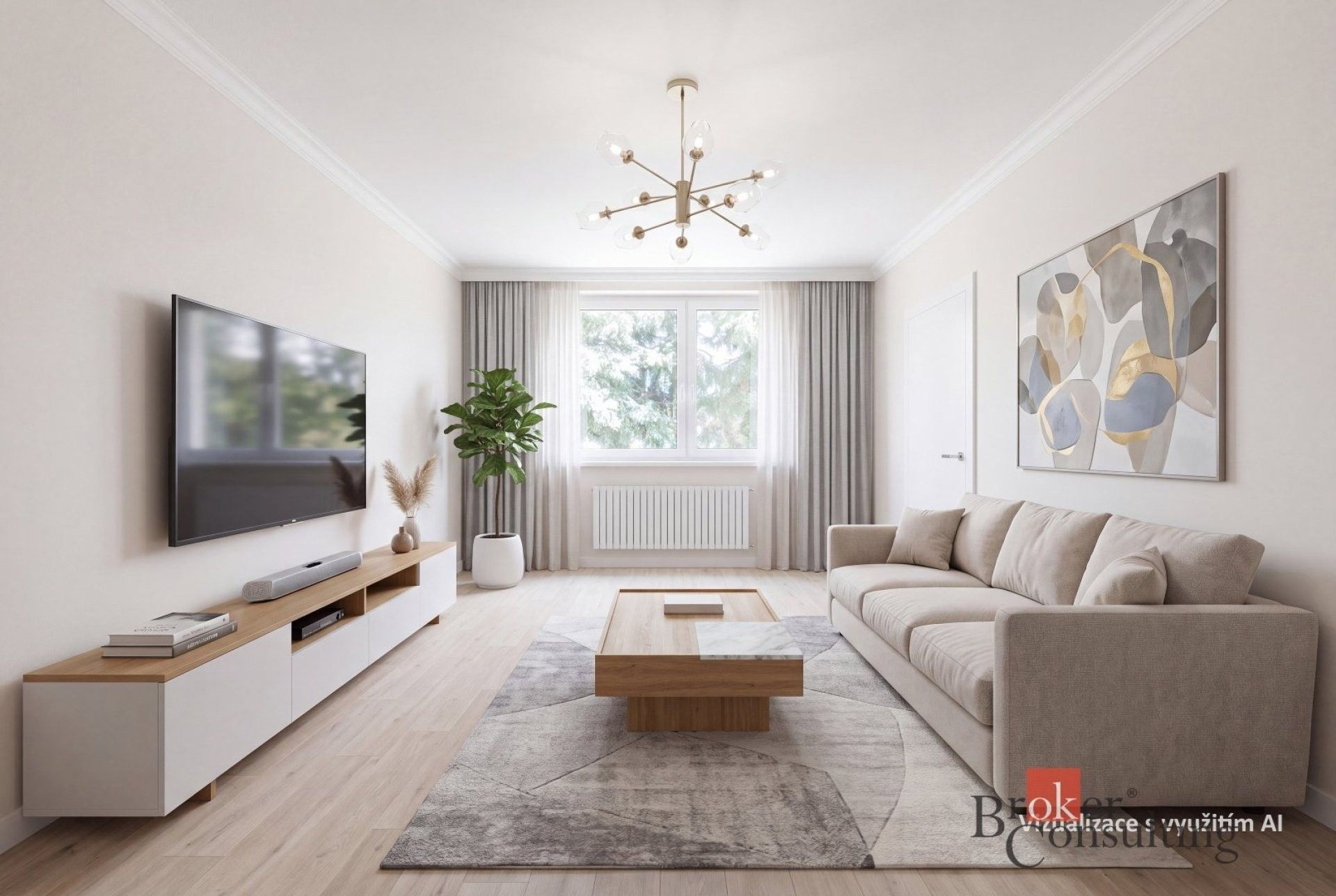 Byt 3+1 · 73 m² · U Splavu, Břeclav - 3
