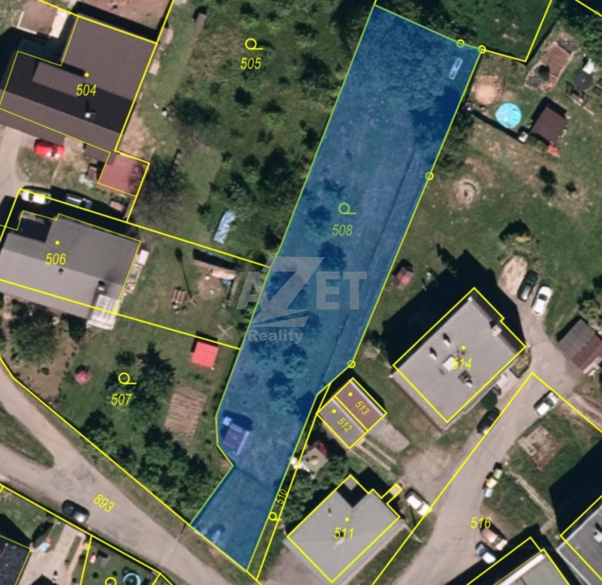 Pozemek pro bydlení · 1 229 m² · Děrné, Fulnek - 4