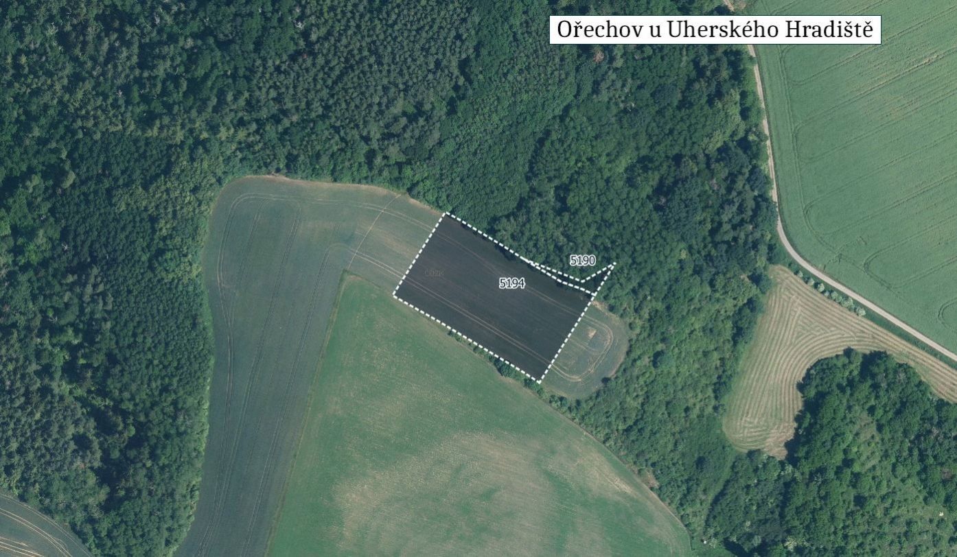 Zemědělské pozemky, Ořechov