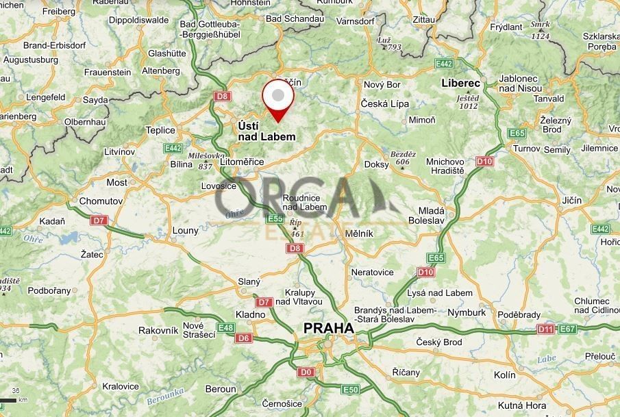 Prodej pozemek - Ústí nad Labem, 400 02, 190 m²