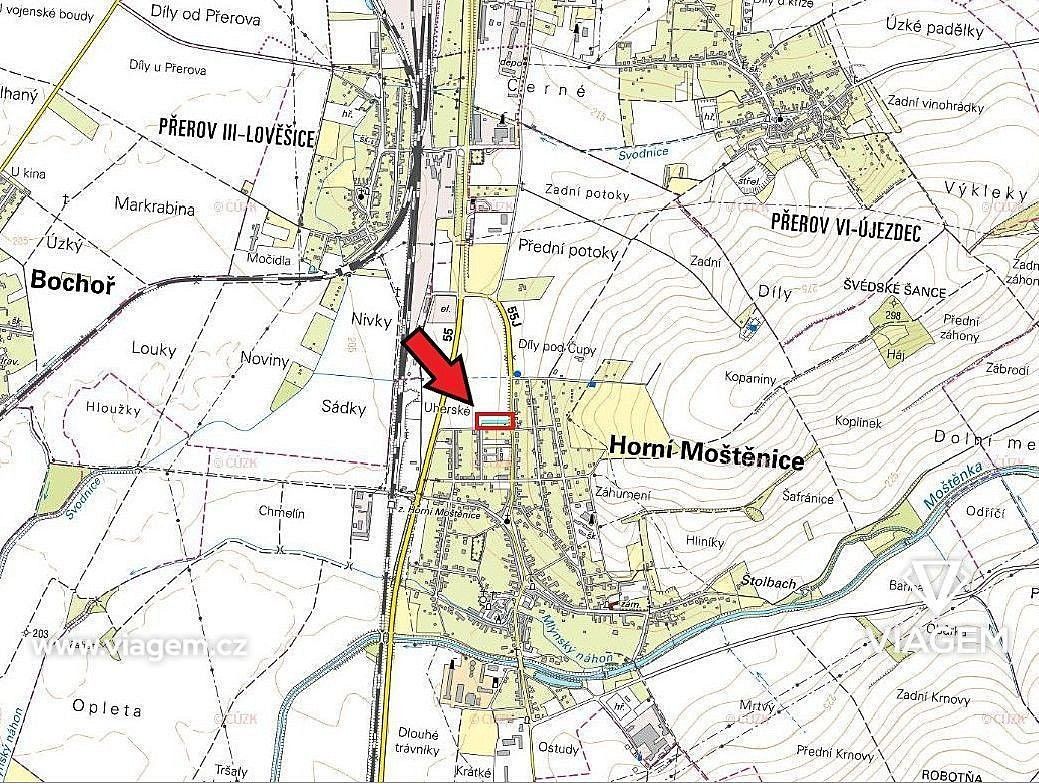 Pozemek pro bydlení · Horní Moštěnice, okres Přerov, Olomoucký kraj - 4