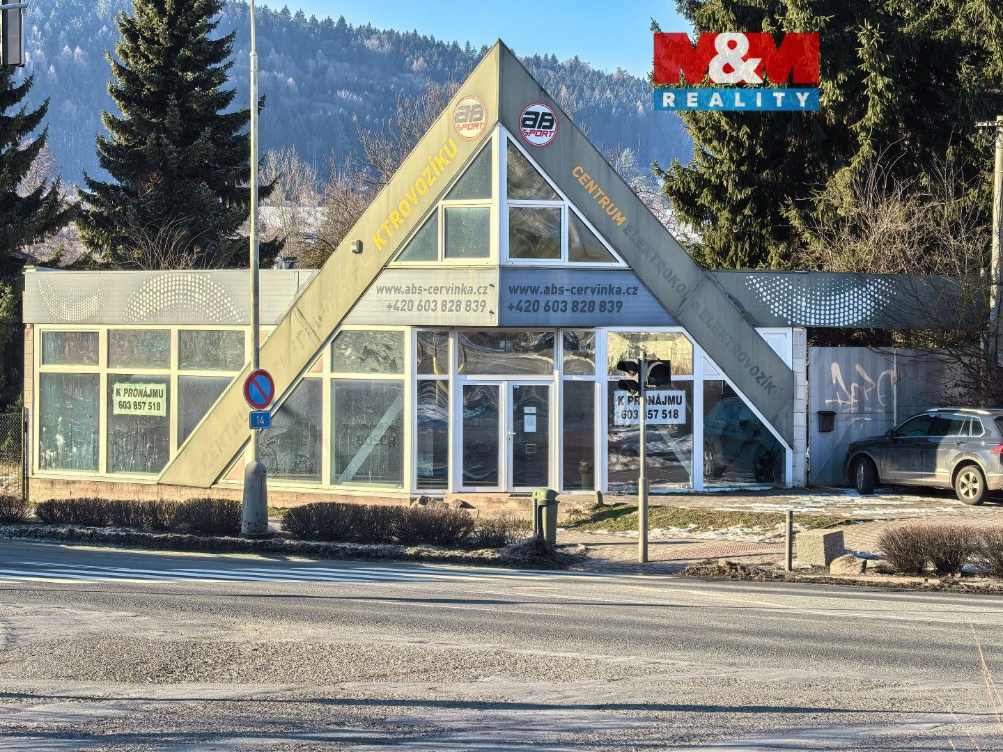 Obchodní prostory, Královéhradecká, Ústí nad Orlicí, 117 m²