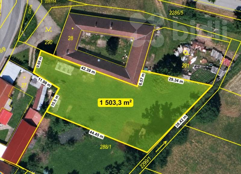Pozemky pro bydlení, Bečice, 240 m² - 1