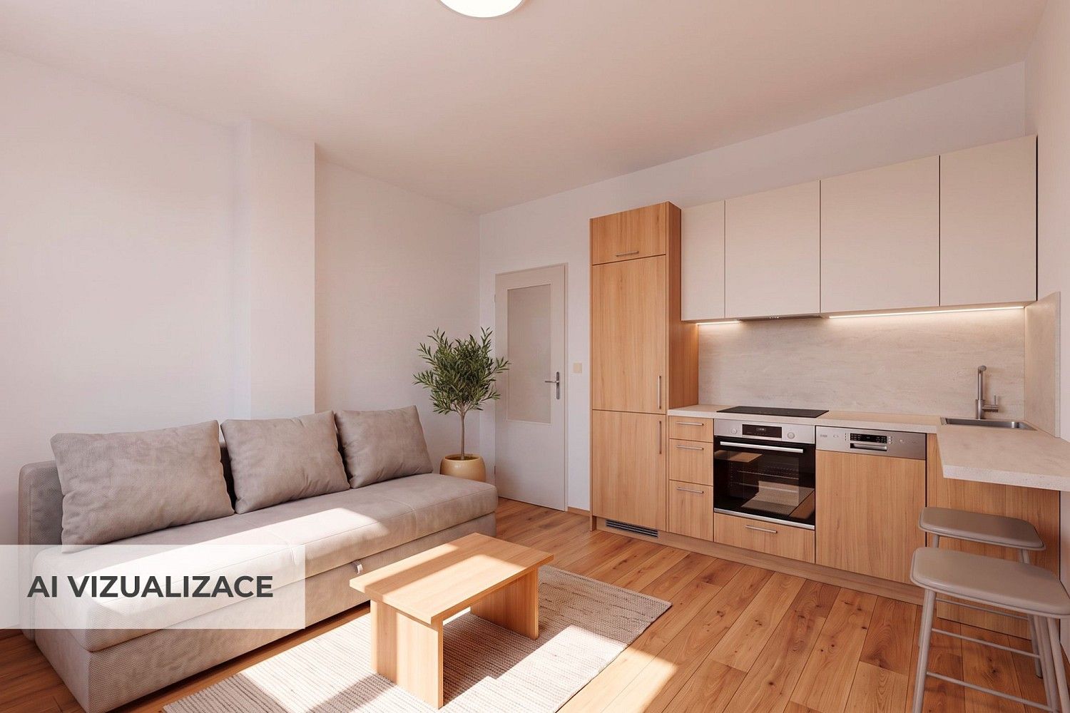 Byt 1+kk · 18 m² · Na domovině, Praha 4 - Libuš - 3