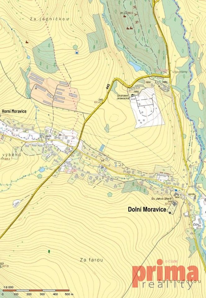 Prodej zahrada - Dolní Moravice, 1 179 m²