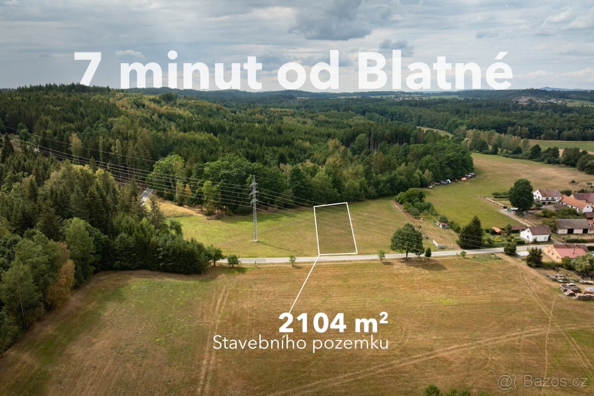 Prodej pozemek pro bydlení - Blatná, 388 01 - 2