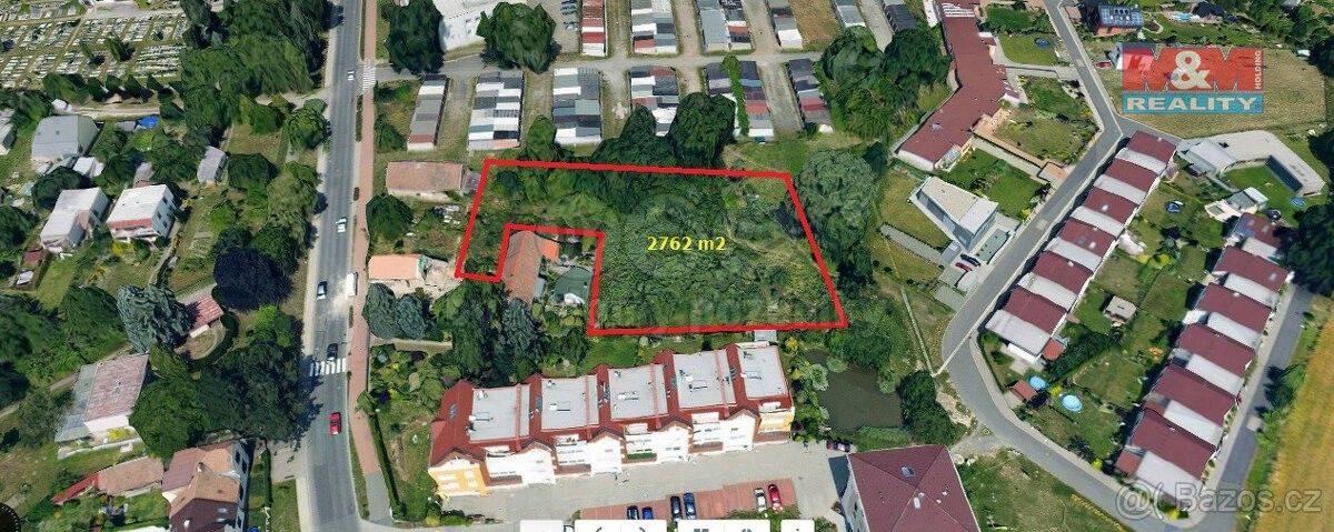 Prodej pozemek - Pardubice, 530 03, 2 762 m²
