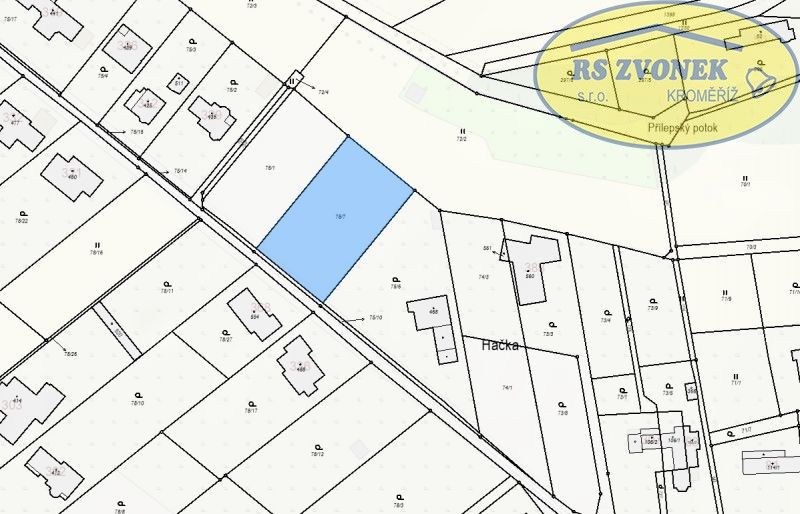 Prodej pozemek pro bydlení - Přílepy
