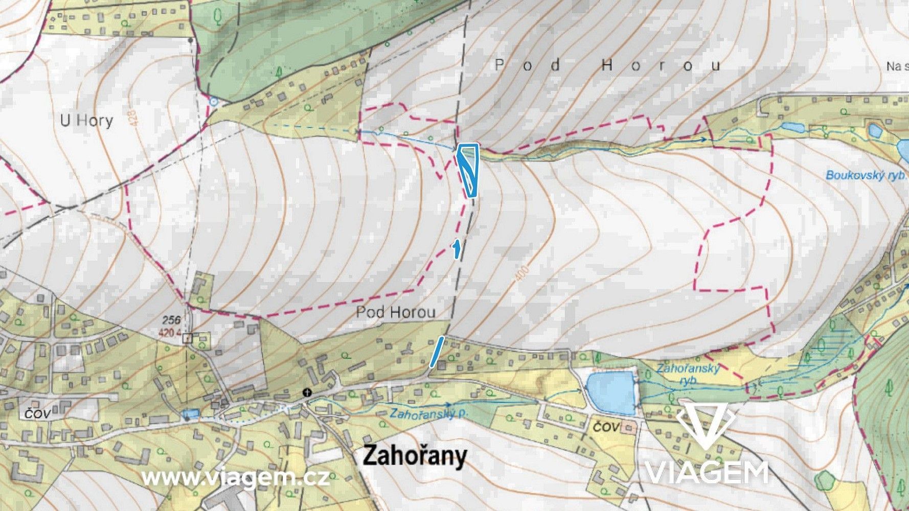Zemědělské pozemky, Zahořany, okres Praha-západ - 1