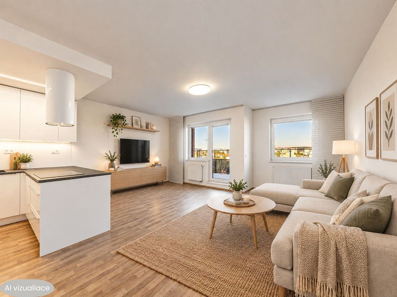 3+kk, Škrábkových, Praha 9 - Letňany, 82 m² - 2