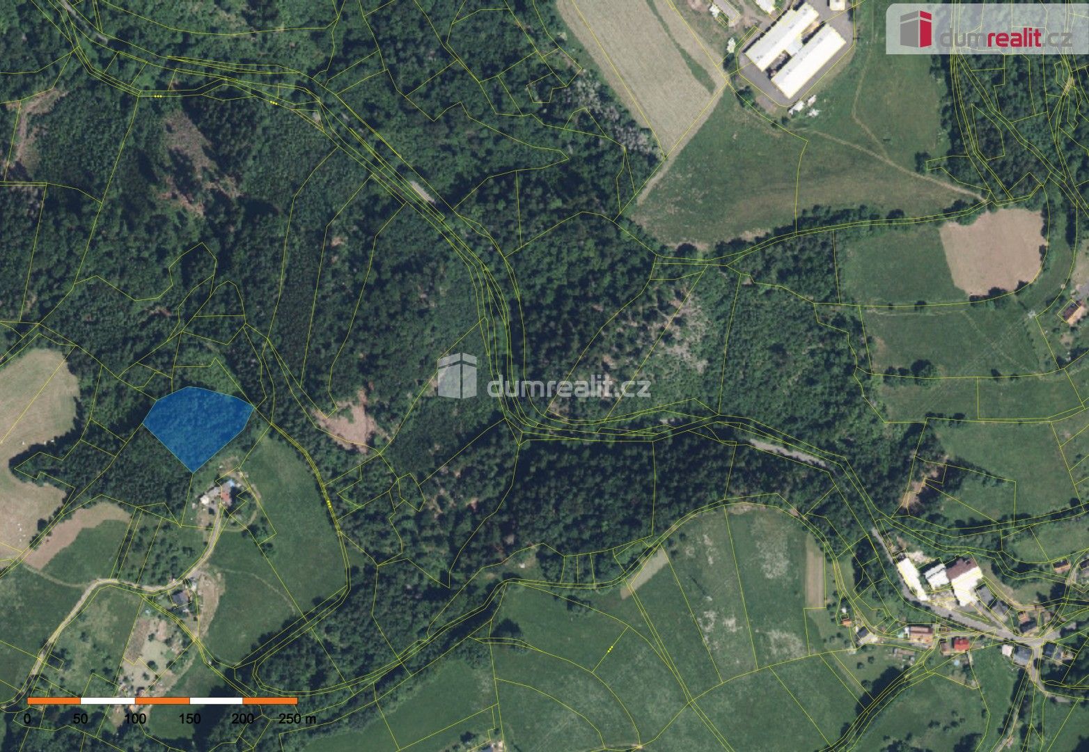 Prodej les - Bítouchov, Semily, 4 773 m²