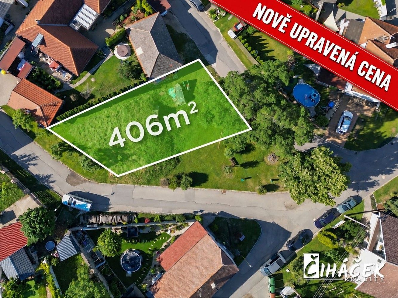 Pozemek pro bydlení, 406 m²