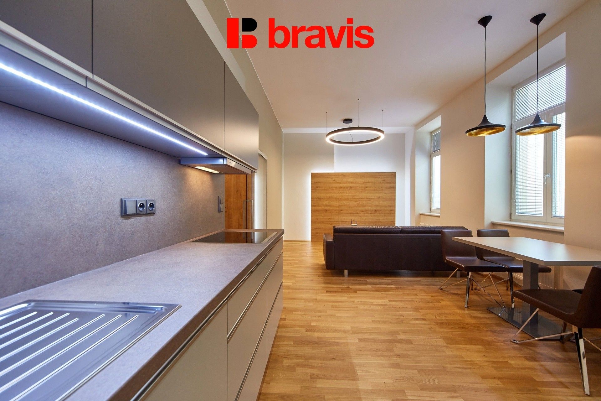 Pronájem byt 2+kk - Masarykova, Brno, 62 m²