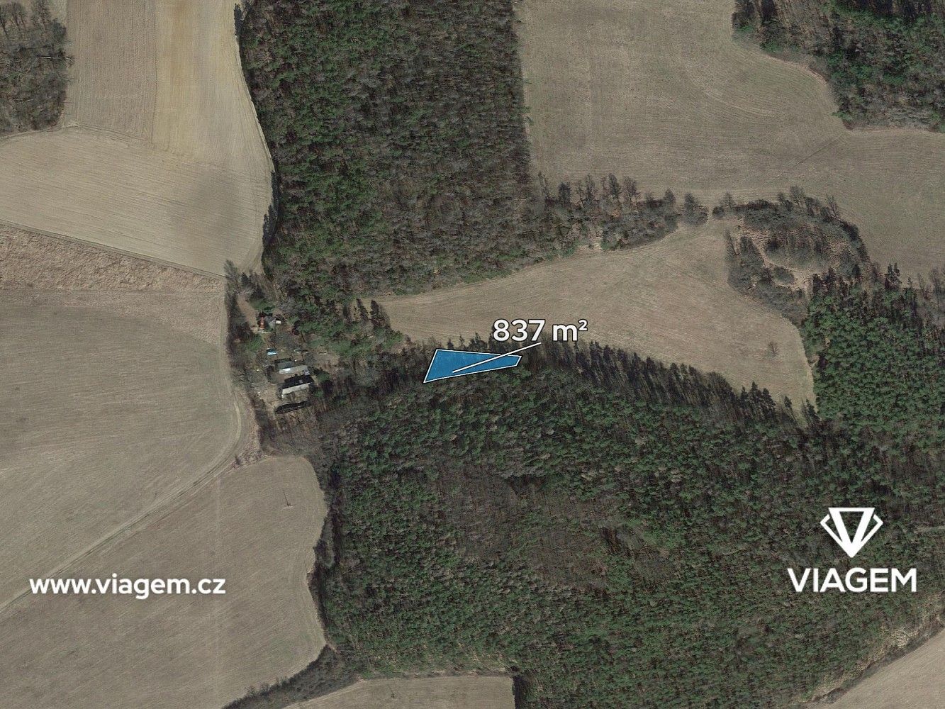 Prodej zahrada - Korkyně, okres Příbram, Středočeský kraj - 2