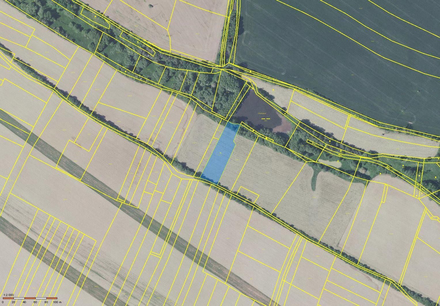 Zahrady, Borecká, Vlašim, 3 603 m² - 2