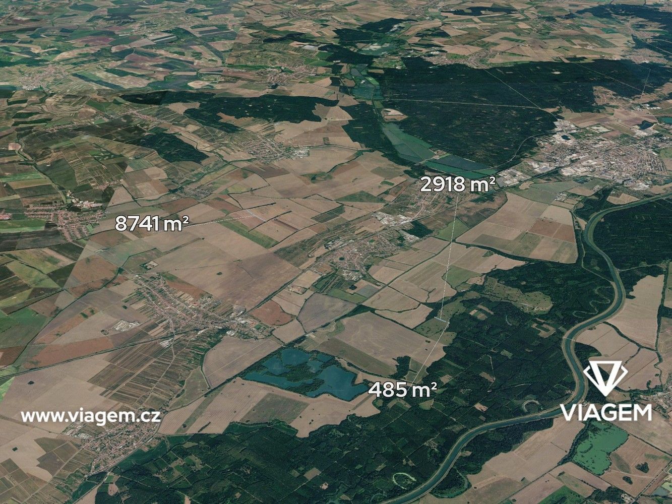 Zemědělské pozemky, Mikulčice, okres Hodonín, Jihomoravský kraj