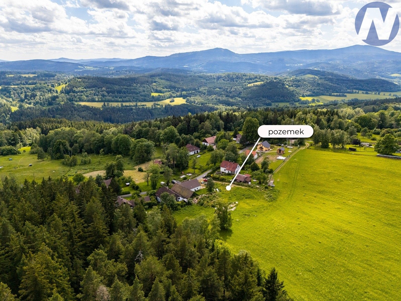 Pozemky pro bydlení, Prachatice, 2 650 m² - 2