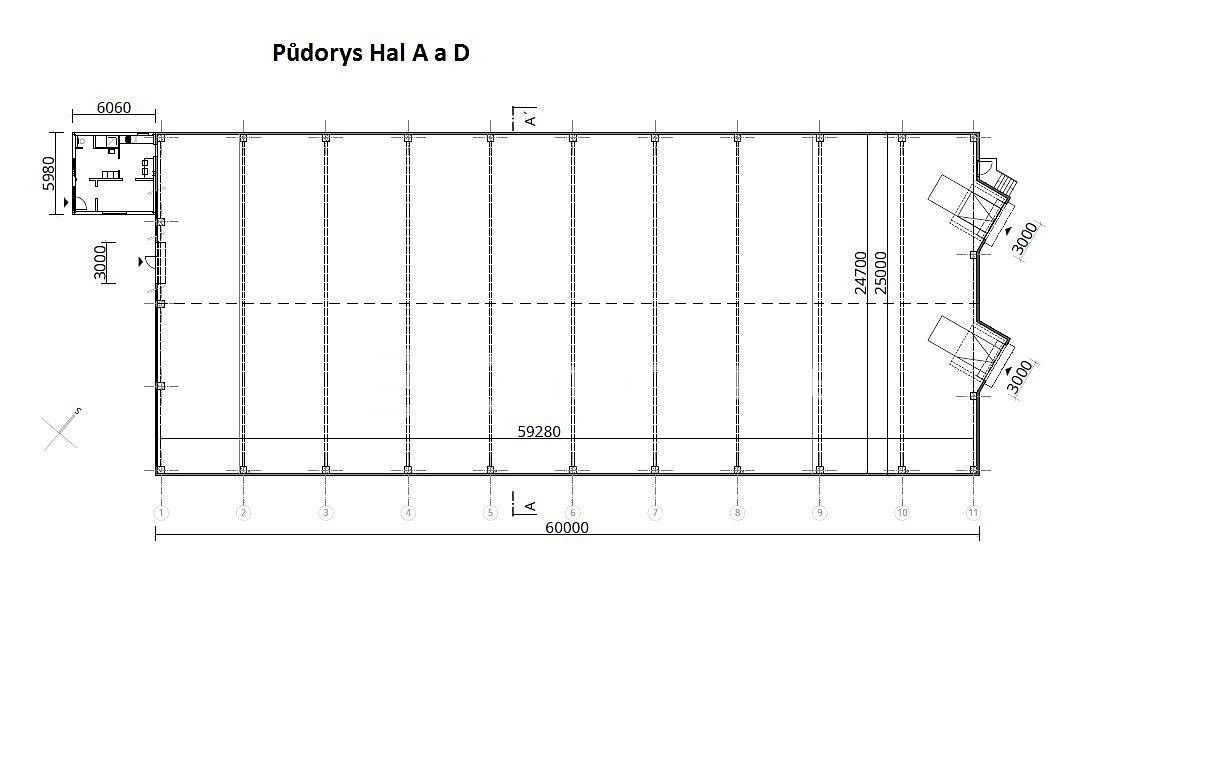 Výrobní prostory · 1 481 m² · Holubice, okres Vyškov, Jihomoravský kraj - 4