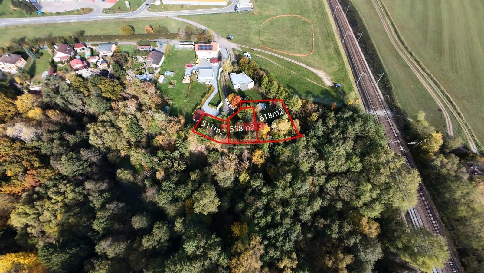 Prodej pozemek pro bydlení - Nad Mýtem, Sezimovo Ústí, 618 m²