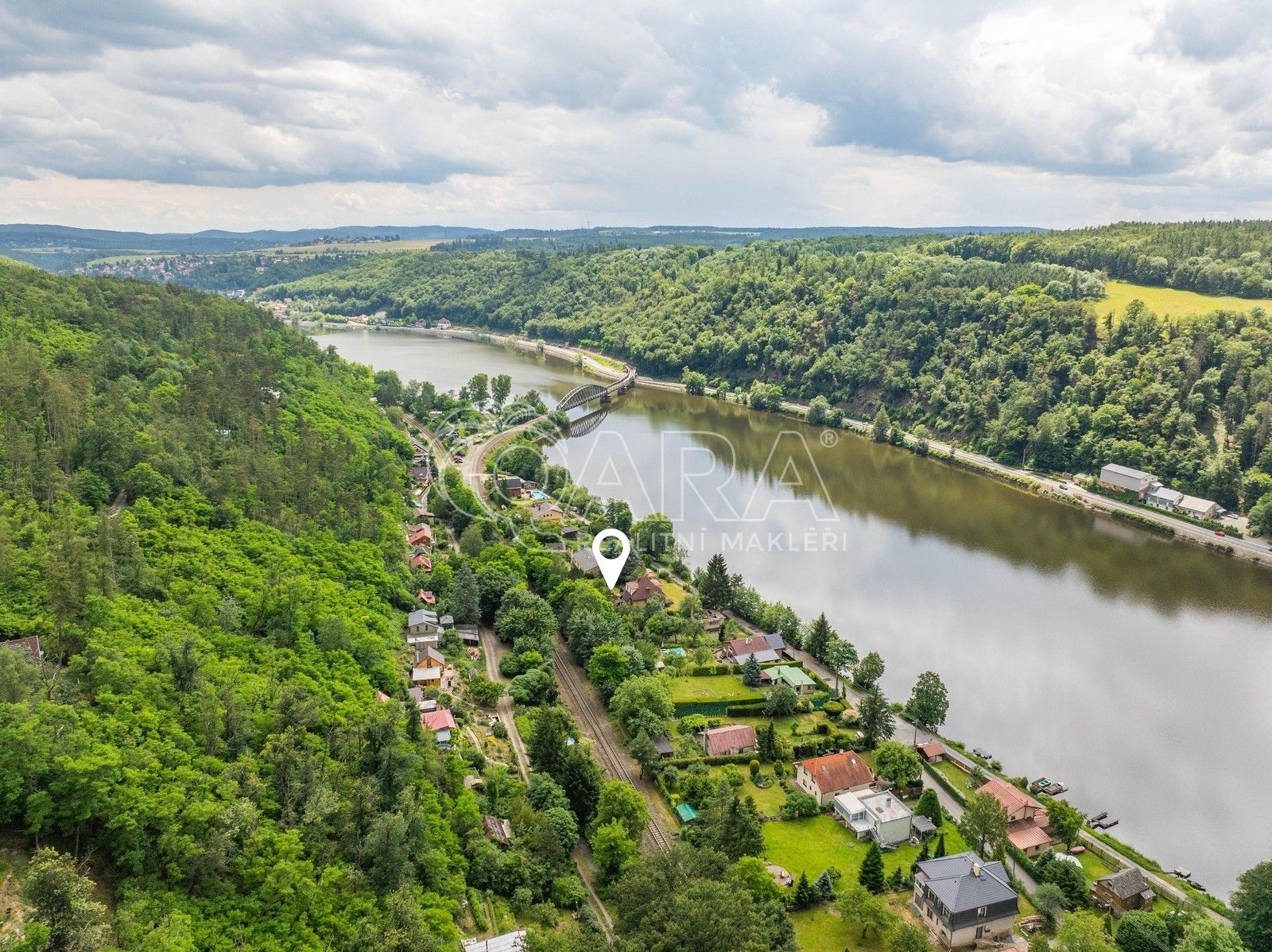 Prodej pozemek pro bydlení - Vltavská 249, Vrané nad Vltavou, 838 m²