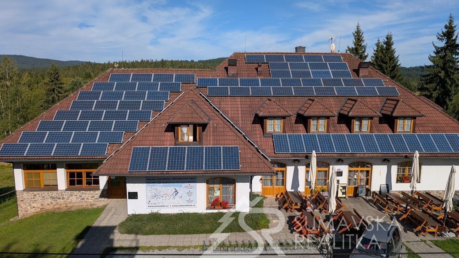 Ubytovací zařízení, Stožec, 1 m²