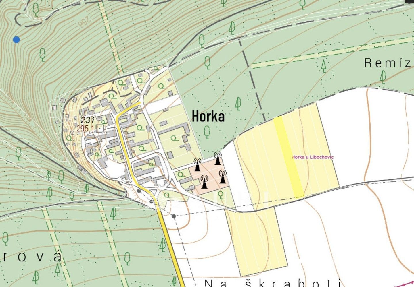 Zemědělské pozemky, Evaň - Horka, okres Litoměřice - 2