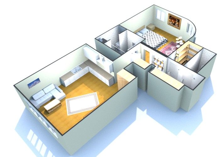 Byt 2+kk · 62 m² · Buzulucká, Praha - Dejvice - 3